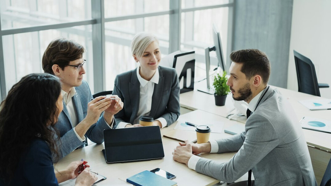 sustainable business meeting