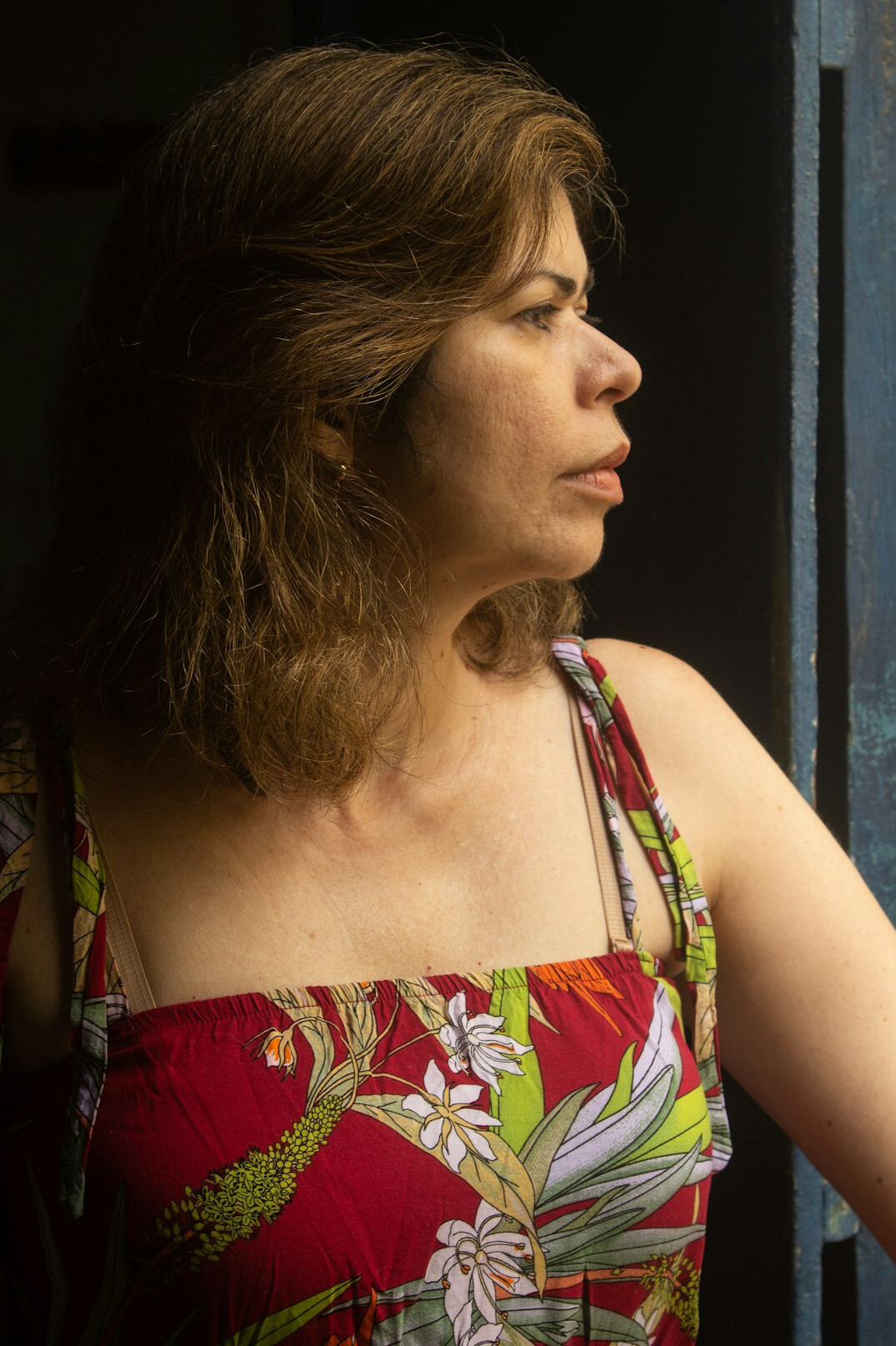 Portuguese woman in her forties, professional portrait